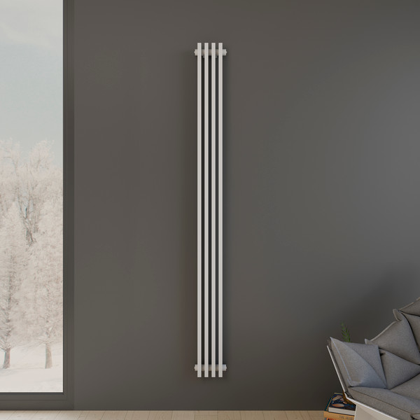 Изображение товара Радиатор стальной Faberg Sabron 1 (белый RAL-9016, 4 секции)