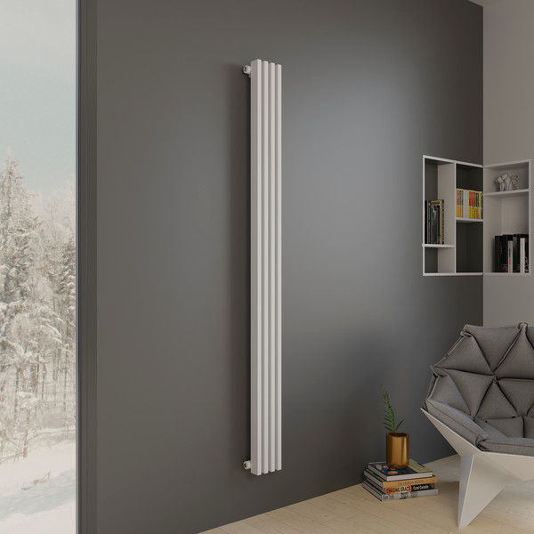 Изображение товара Радиатор стальной Faberg Sabron 1 (белый RAL-9016, 4 секции)