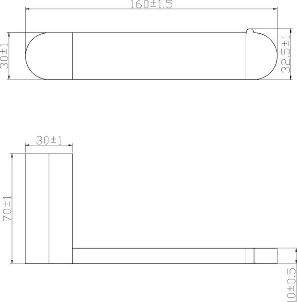 Изображение товара Держатель для туалетной бумаги Lauter 21TS3013 (Matt Black)
