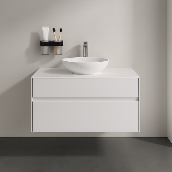 Изображение товара Набор стаканов для зубной щетки и пасты Lauter 21TS3017 (Matt Black)