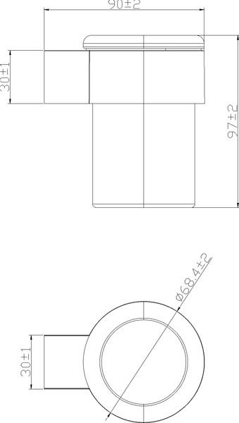 Изображение товара Стакан для зубной щетки и пасты Lauter 21TS3018 (Chrome)