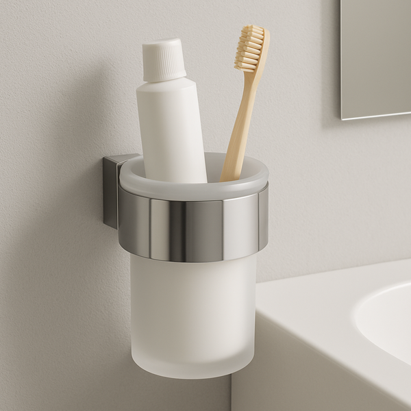 Изображение товара Стакан для зубной щетки и пасты Lauter 21TS3018 (Chrome)