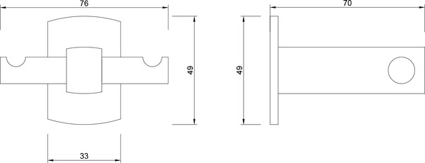Изображение товара Крючок для ванной Lauter 21SH8312 (Matt Black)