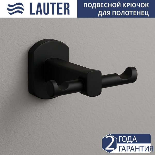 Изображение товара Крючок для ванной Lauter 21SH8312 (Matt Black)