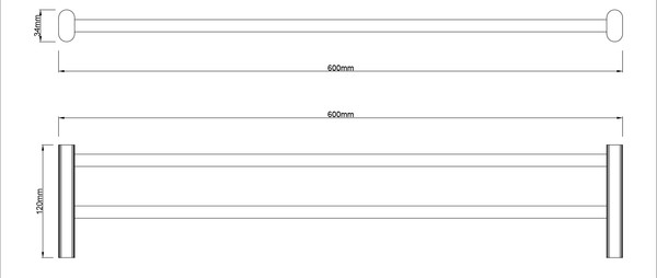 Изображение товара Держатель для полотенца Lauter 21SH42022 (Matt Black)