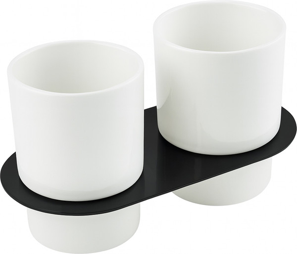 Изображение товара Набор стаканов для зубной щетки и пасты Lauter 21SH2082 (Matt Black)