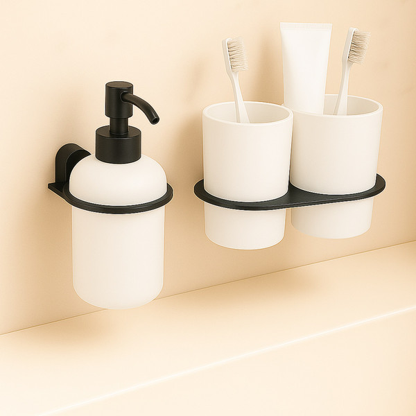 Изображение товара Дозатор для жидкого мыла Lauter 21SH42092 (Matt Black)