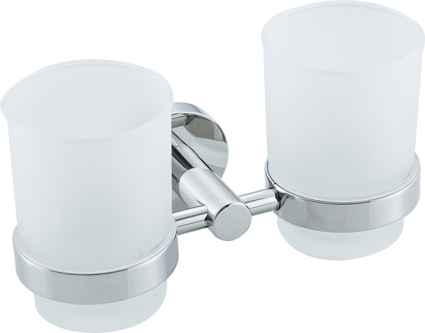 Изображение товара Набор стаканов для зубной щетки и пасты Lauter 21SH72081 (Chrome)