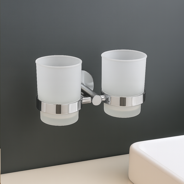 Изображение товара Набор стаканов для зубной щетки и пасты Lauter 21SH72081 (Chrome)