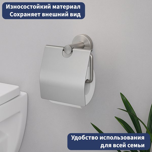 Изображение товара Держатель для туалетной бумаги Lauter 21SH72101 (Chrome)