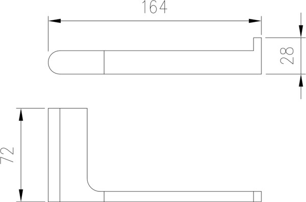Изображение товара Держатель для туалетной бумаги Lauter 21SH5710А2 (Matt Black)