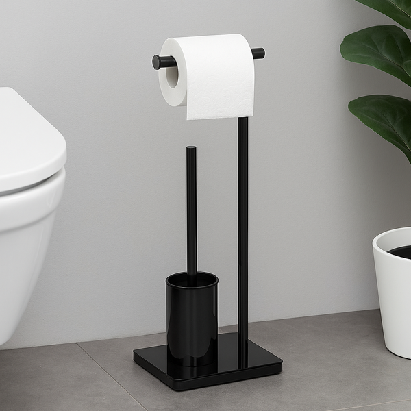 Изображение товара Стойка для туалетной бумаги с ершиком Lauter 21SH591BM