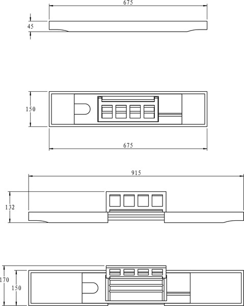 Изображение товара Полка на ванну Lauter 21BWO0472