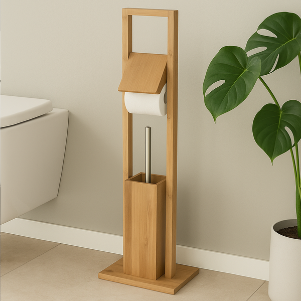 Изображение товара Стойка для туалетной бумаги с ершиком Lauter 21BWO-0285A