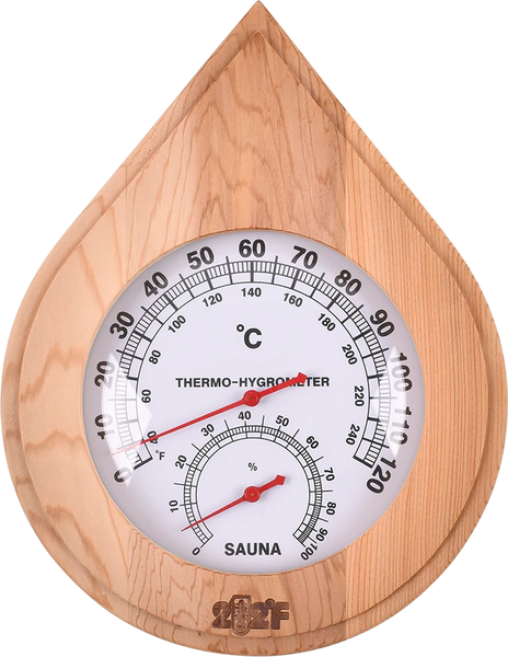 Изображение товара Термогигрометр для бани 212F ТН-13R (канадский кедр)