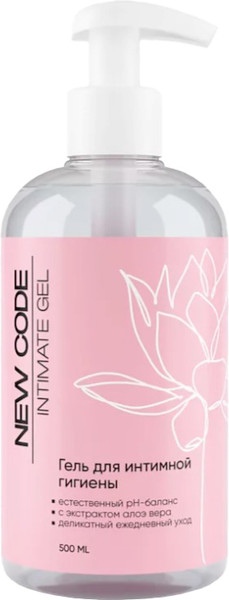 Изображение товара Гель для интимной гигиены New Code Intimate (500мл)