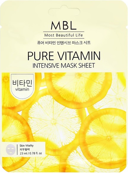 Изображение товара Маска для лица тканевая MBL с витаминами