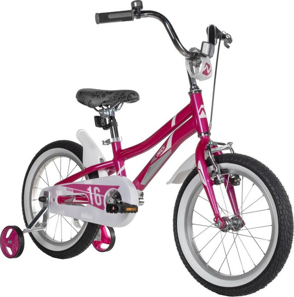 Изображение товара Детский велосипед Novatrack Novara / 167ANOVARA1V.PR5 (фуксия, разобранный, в коробке)
