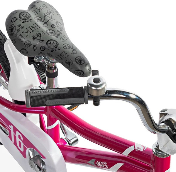 Изображение товара Детский велосипед Novatrack Novara / 167ANOVARA1V.PR5 (фуксия, разобранный, в коробке)
