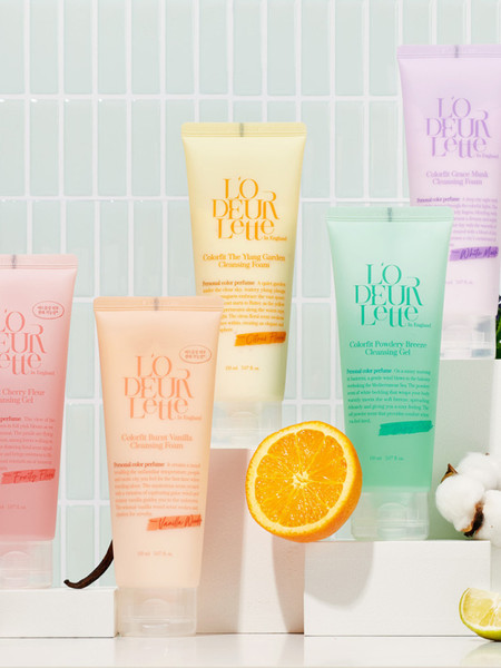 Изображение товара Гель для умывания L'odeurlette In England Colorfit Powdery Breez Cleansing д/раздраженной кожи (150мл)