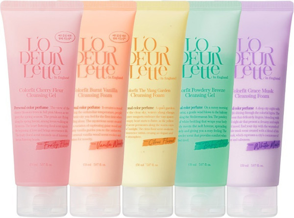 Изображение товара Гель для умывания L'odeurlette In England Colorfit Powdery Breez Cleansing д/раздраженной кожи (150мл)