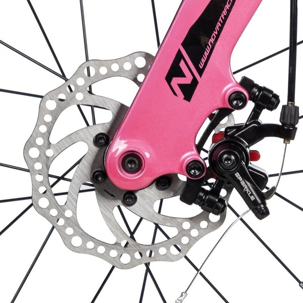 Изображение товара Детский велосипед Novatrack Flight / 16MD.FLIGHT.PN5 (розовый, разобранный, в коробке)
