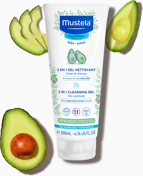 Изображение товара Шампунь-гель детский Mustela 2в1 (200мл)