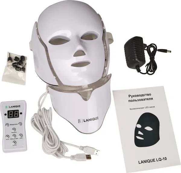 Изображение товара Светодиодная маска для омоложения кожи лица LANIQUE LQ-10