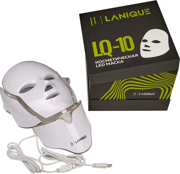 Изображение товара Светодиодная маска для омоложения кожи лица LANIQUE LQ-10