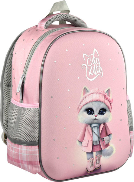 Изображение товара Школьный рюкзак Феникс+ Кошечка в пальто / 68232