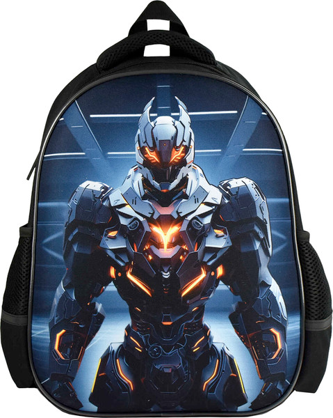 Изображение товара Школьный рюкзак Феникс+ Огненный робот / 68235