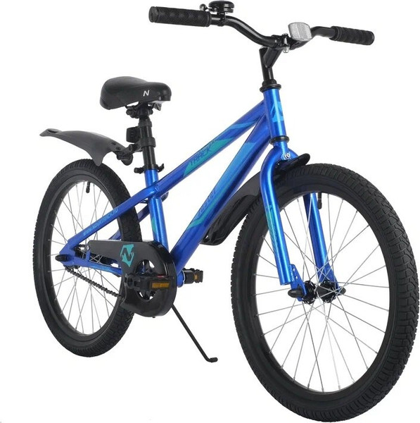 Изображение товара Детский велосипед Novatrack 205JUSTER.BL23 (синий, разобранный, в коробке)