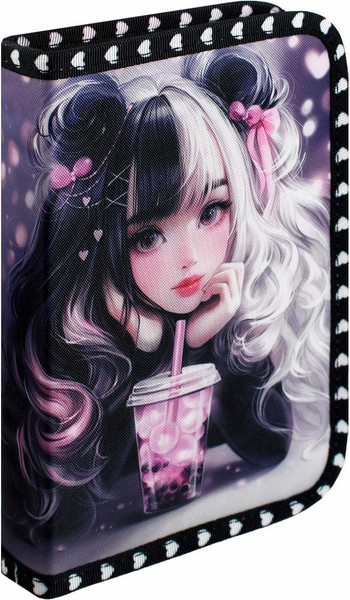 Изображение товара Пенал Феникс+ Девочка с бабл-ти / 68908