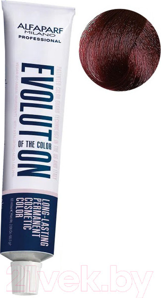 Изображение товара Крем-краска для волос Alfaparf Milano EOC Cube тон 5.65 (60мл)