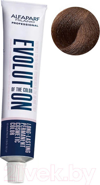 Изображение товара Крем-краска для волос Alfaparf Milano EOC Cube тон 6NB (60мл)