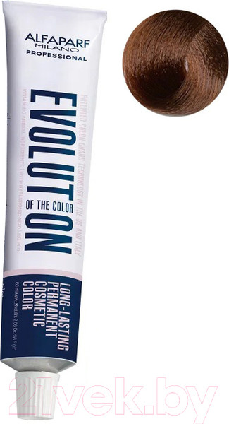 Изображение товара Крем-краска для волос Alfaparf Milano EOC Cube тон 7.35 (60мл)