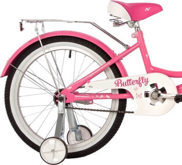 Изображение товара Детский велосипед Novatrack Butterfly / 207BUTTERFLY.PN23 (разобранный, в коробке)