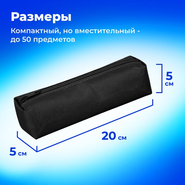 Изображение товара Пенал Пифагор 272255 (черный)