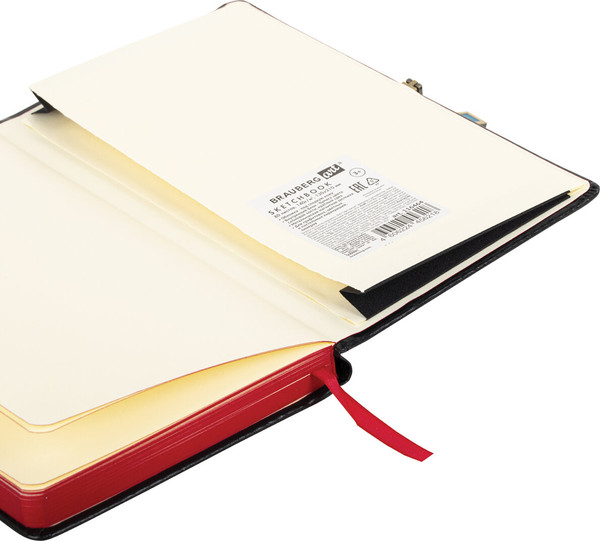 Изображение товара Скетчбук Brauberg Art Classic / 116464 (80л, черный)