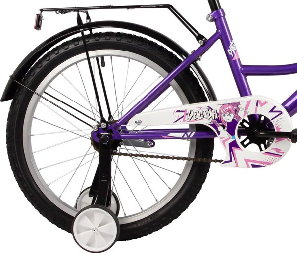 Изображение товара Детский велосипед Novatrack Vector 20 / 203VECTOR.VL5 (фиолетовый, разобранный, в коробке)