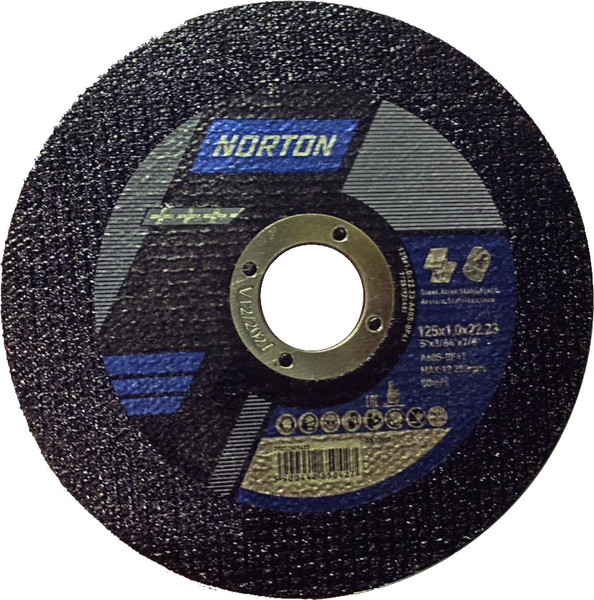 Изображение товара Отрезной диск Norton 125x1.6x22.23 / 77252925434