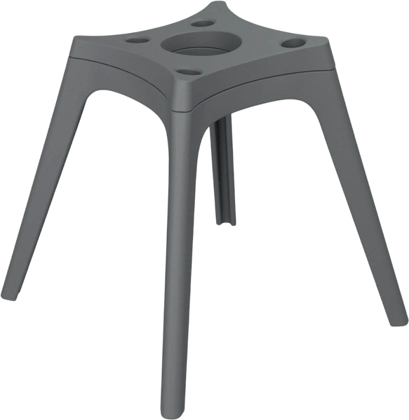 Изображение товара Каркас стула Sheffilton SHT-S195 / 288976 (пластик, темно-серый )