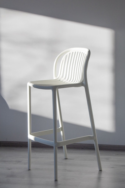 Изображение товара Стул пластиковый Sheffilton SHT-S182-1 / 284943 (пластик/пластик, белый)