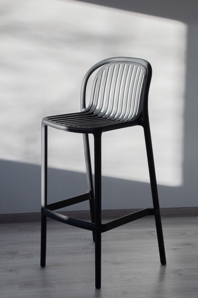 Изображение товара Стул пластиковый Sheffilton SHT-S182-1 / 284944 (пластик/пластик, серый)