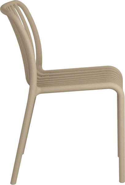 Изображение товара Стул пластиковый Sheffilton SHT-S173 / 288171 (пластик, капучино RAL 1019)