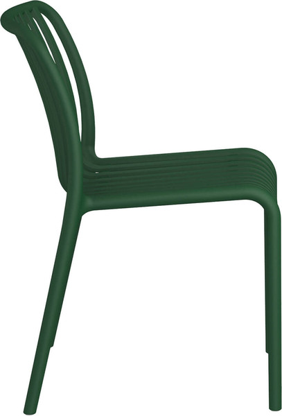 Изображение товара Стул пластиковый Sheffilton SHT-S173 / 288172 (пластик, темно-зеленый RAL 6028)