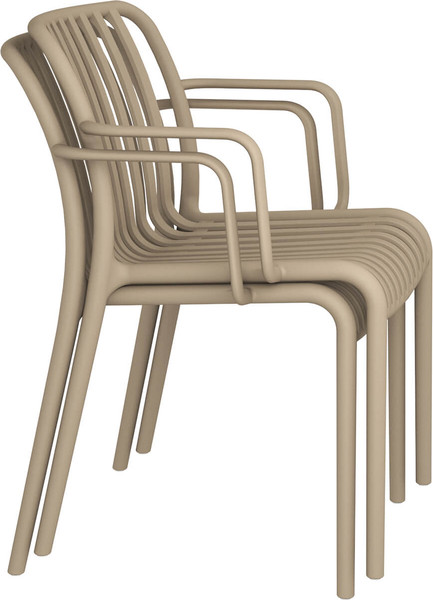 Изображение товара Стул пластиковый Sheffilton SHT-S173-1 / 288184 (пластик, капучино RAL 1019)