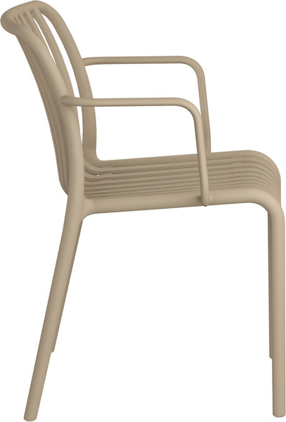 Изображение товара Стул пластиковый Sheffilton SHT-S173-1 / 288184 (пластик, капучино RAL 1019)