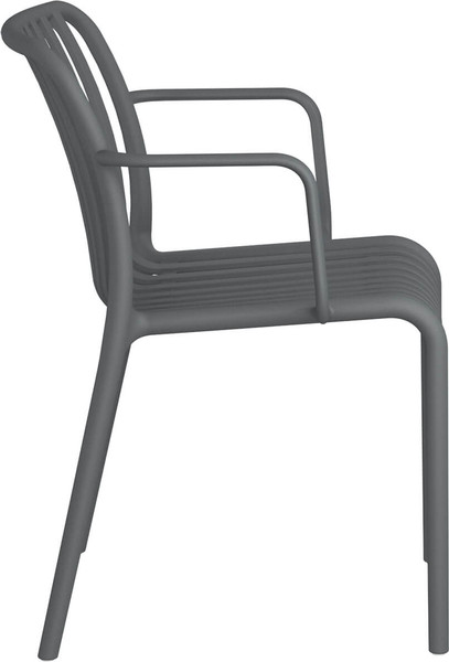 Изображение товара Стул пластиковый Sheffilton SHT-S173-1 / 288183 (пластик, темно-серый RAL 7024)