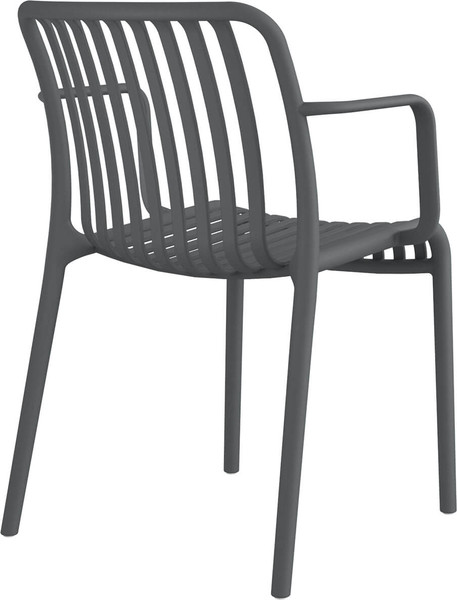 Изображение товара Стул пластиковый Sheffilton SHT-S173-1 / 288183 (пластик, темно-серый RAL 7024)